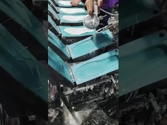 Процесс производства агента высвобождения для встроенной подошвы сфотографирован на китайском заводе